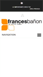 Mobile Screenshot of francesbanon.com